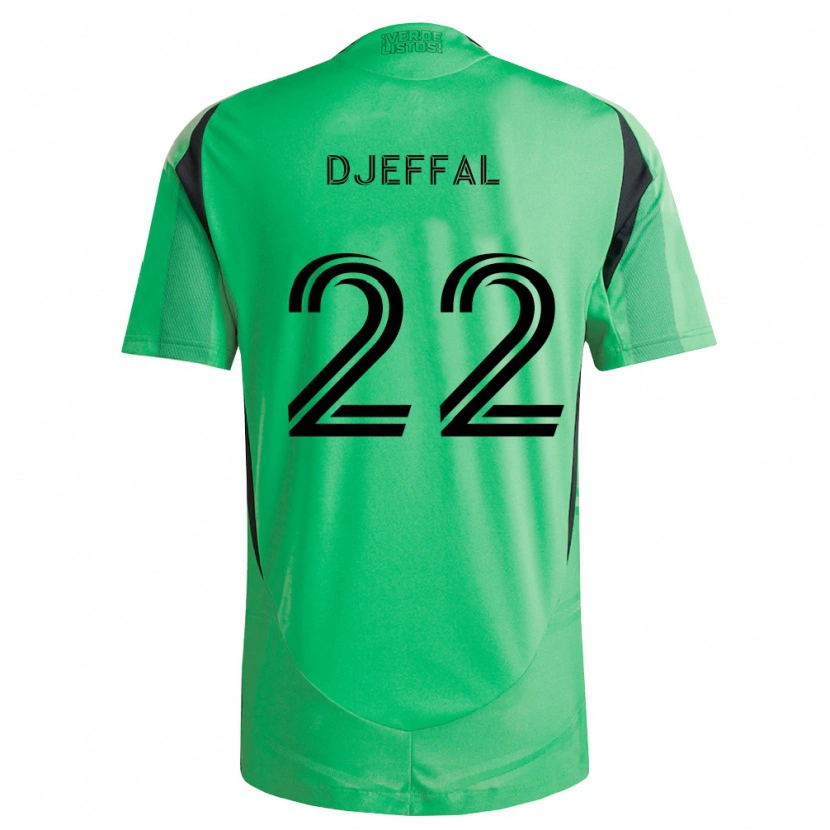 Danxen Herren Sofiane Djeffal #22 Smaragdgrün Schwarz Heimtrikot Trikot 2026/27 T-Shirt Schweiz