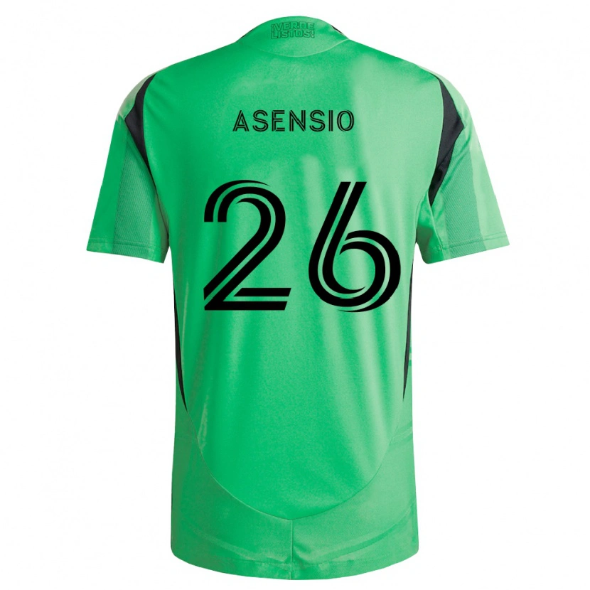 Danxen Herren Charlie Asensio #26 Smaragdgrün Schwarz Heimtrikot Trikot 2026/27 T-Shirt Schweiz
