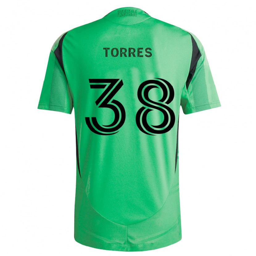 Danxen Herren Ervin Torres #38 Smaragdgrün Schwarz Heimtrikot Trikot 2026/27 T-Shirt Schweiz