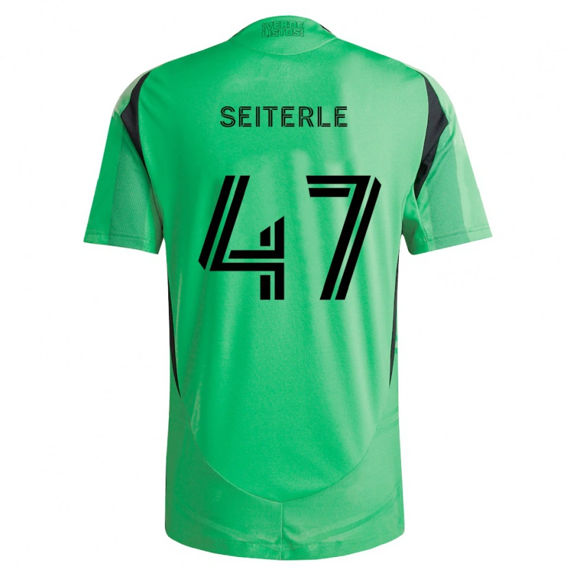 Danxen Herren Sebastian Seiterle #47 Smaragdgrün Schwarz Heimtrikot Trikot 2026/27 T-Shirt Schweiz