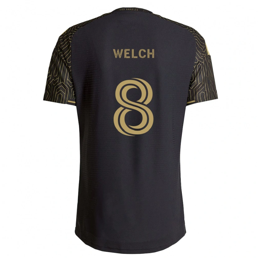 Danxen Herren Levi Welch #8 Braun Schwarz Heimtrikot Trikot 2026/27 T-Shirt Schweiz