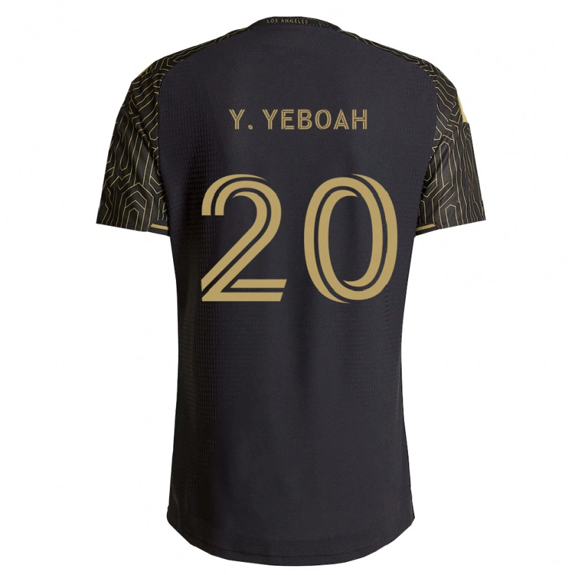 Danxen Herren Yaw Yeboah #20 Braun Schwarz Heimtrikot Trikot 2026/27 T-Shirt Schweiz