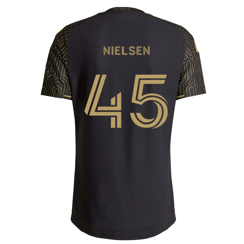 Danxen Herren Kenny Nielsen #45 Braun Schwarz Heimtrikot Trikot 2026/27 T-Shirt Schweiz