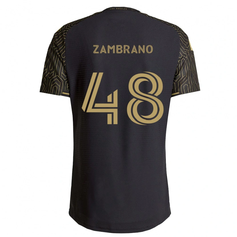 Danxen Herren Gavin Zambrano #48 Braun Schwarz Heimtrikot Trikot 2026/27 T-Shirt Schweiz