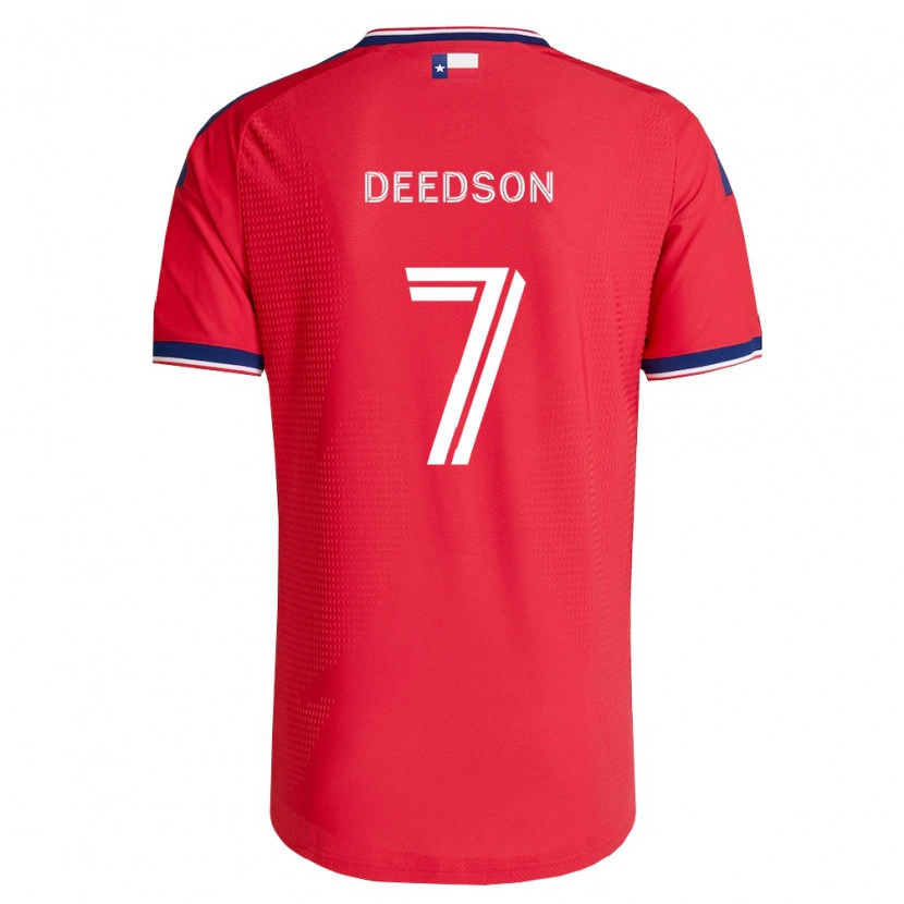 Danxen Herren Louicius Deedson #7 Rot Blau Weiß Heimtrikot Trikot 2026/27 T-Shirt Schweiz