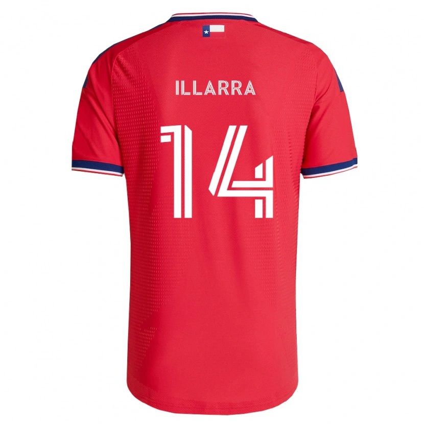 Danxen Herren Asier Illarramendi #14 Rot Blau Weiß Heimtrikot Trikot 2026/27 T-Shirt Schweiz