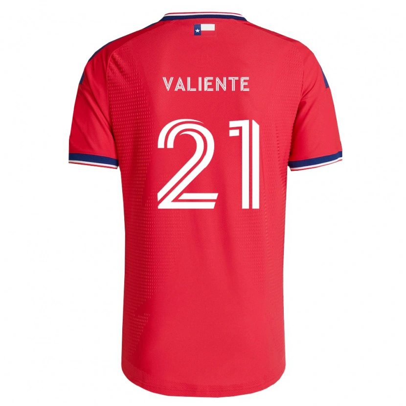 Danxen Herren Joaquín Valiente #21 Rot Blau Weiß Heimtrikot Trikot 2026/27 T-Shirt Schweiz