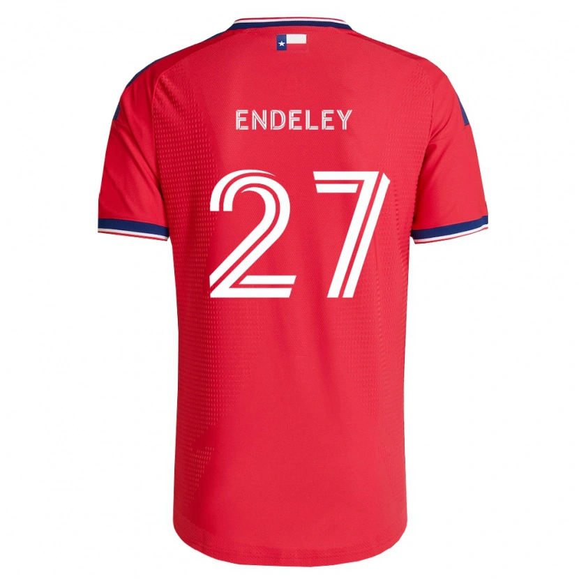 Danxen Herren Herbert Endeley #27 Rot Blau Weiß Heimtrikot Trikot 2026/27 T-Shirt Schweiz