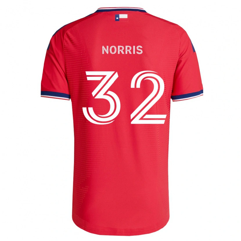 Danxen Herren Nolan Norris #32 Rot Blau Weiß Heimtrikot Trikot 2026/27 T-Shirt Schweiz