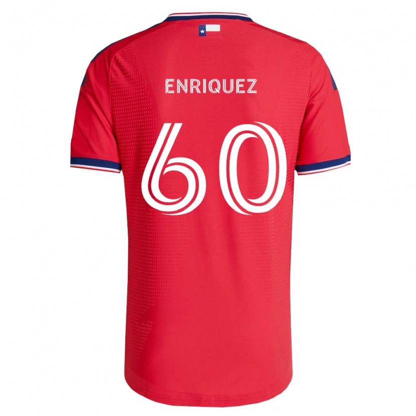 Danxen Herren Fabian Enriquez #60 Rot Blau Weiß Heimtrikot Trikot 2026/27 T-Shirt Schweiz