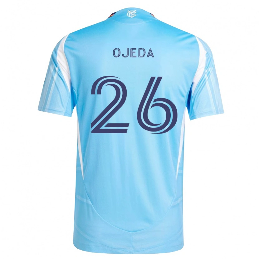Danxen Herren Agustín Ojeda #26 Himmelblau Weiß Heimtrikot Trikot 2026/27 T-Shirt Schweiz