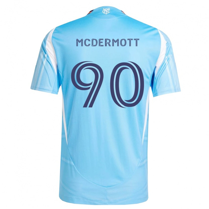 Danxen Herren Dylan Mcdermott #90 Himmelblau Weiß Heimtrikot Trikot 2026/27 T-Shirt Schweiz