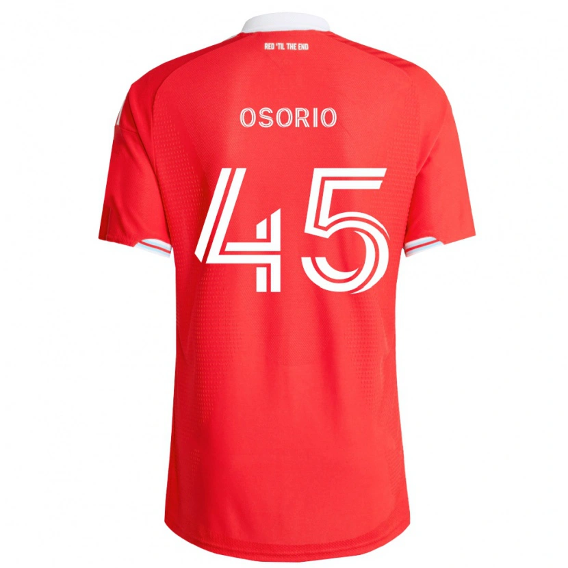 Danxen Herren Harold Osorio #45 Rot Tiefblau Weiß Heimtrikot Trikot 2026/27 T-Shirt Schweiz