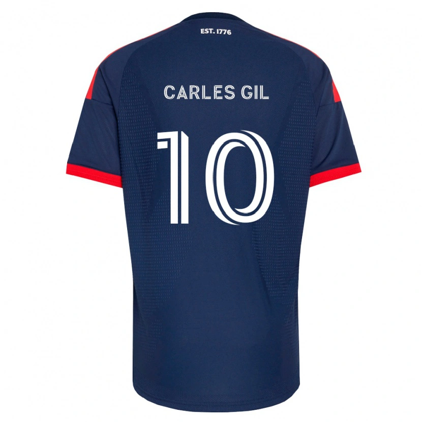 Danxen Herren Carles Gil #10 Königsblau Rot Weiß Heimtrikot Trikot 2026/27 T-Shirt Schweiz