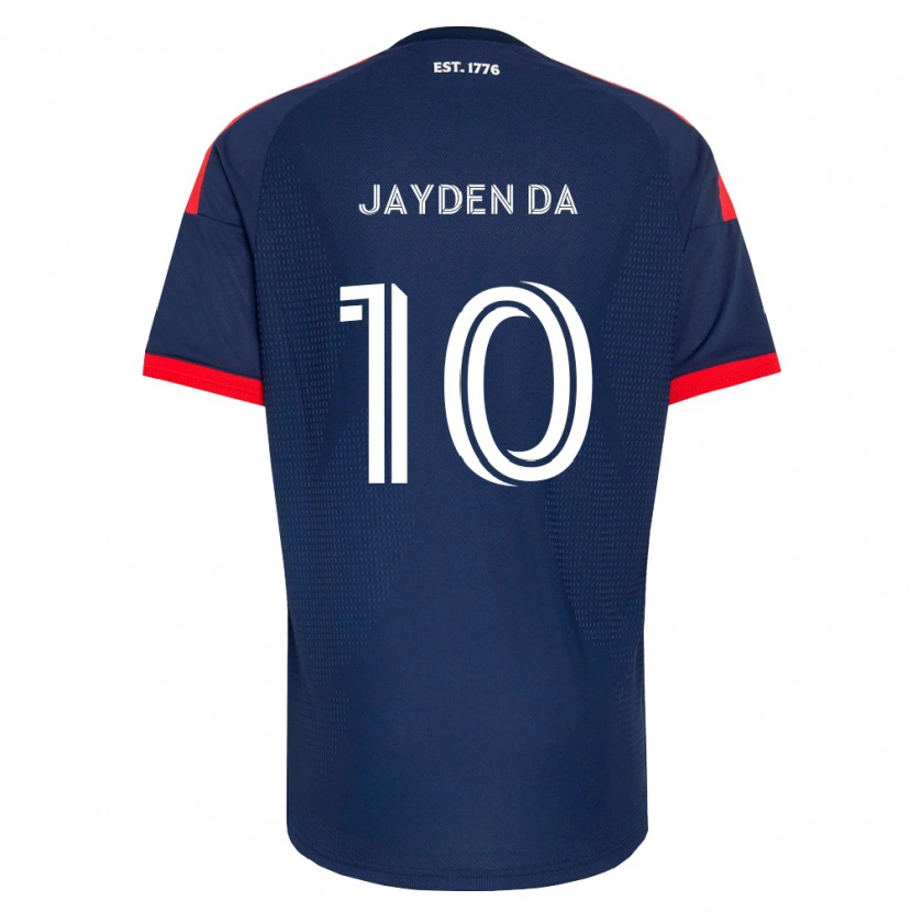 Danxen Herren Jayden Da #10 Königsblau Rot Weiß Heimtrikot Trikot 2026/27 T-Shirt Schweiz