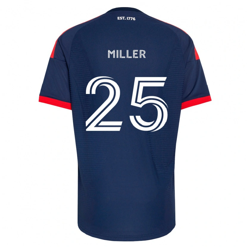 Danxen Herren Peyton Miller #25 Königsblau Rot Weiß Heimtrikot Trikot 2026/27 T-Shirt Schweiz