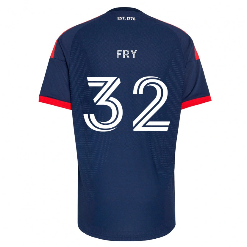 Danxen Herren Malcolm Fry #32 Königsblau Rot Weiß Heimtrikot Trikot 2026/27 T-Shirt Schweiz