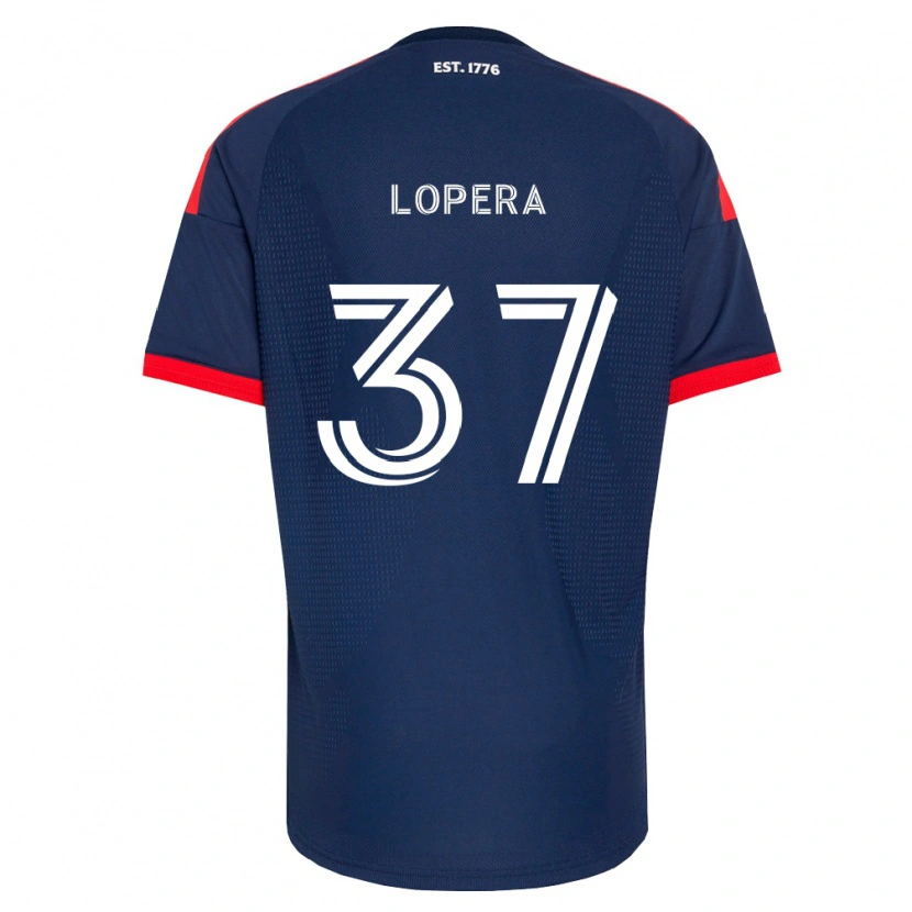 Danxen Herren Steban Lopera #37 Königsblau Rot Weiß Heimtrikot Trikot 2026/27 T-Shirt Schweiz