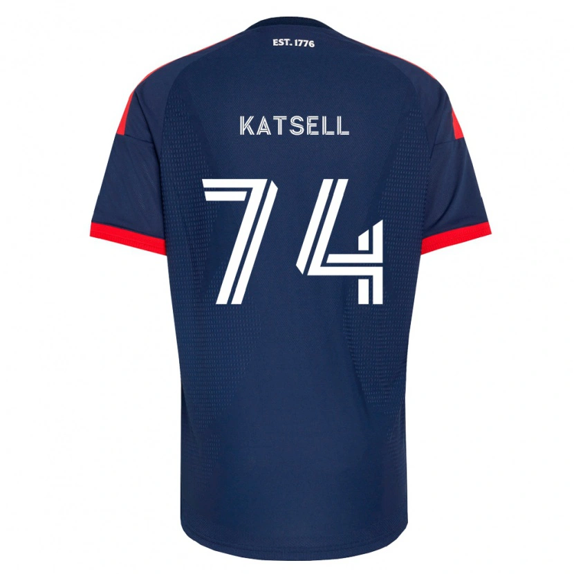 Danxen Herren Levi Katsell #74 Königsblau Rot Weiß Heimtrikot Trikot 2026/27 T-Shirt Schweiz