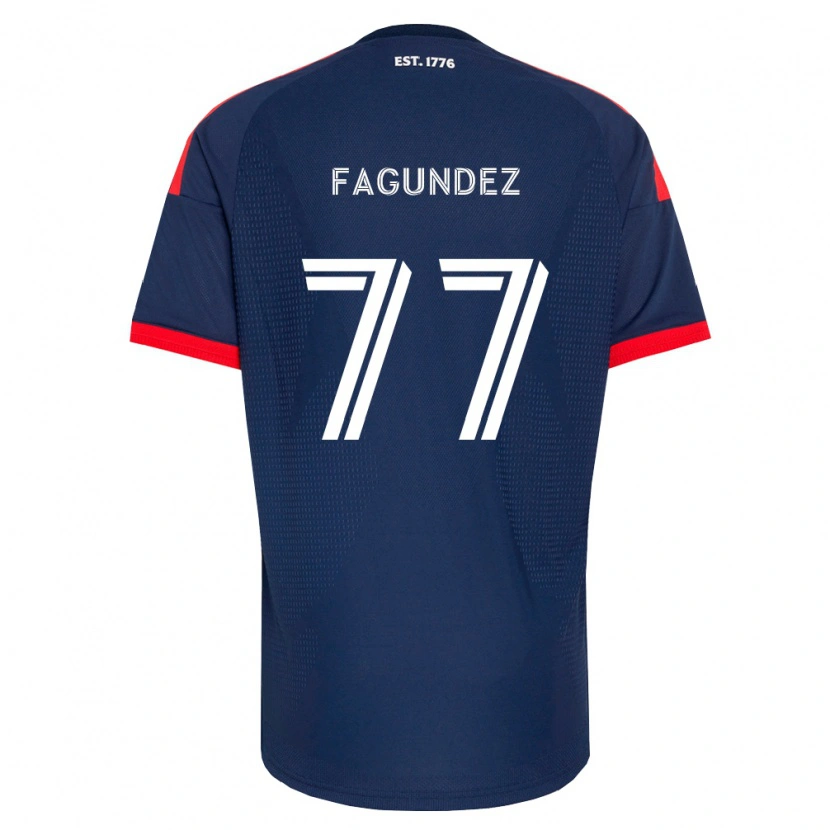 Danxen Herren Diego Fagúndez #77 Königsblau Rot Weiß Heimtrikot Trikot 2026/27 T-Shirt Schweiz