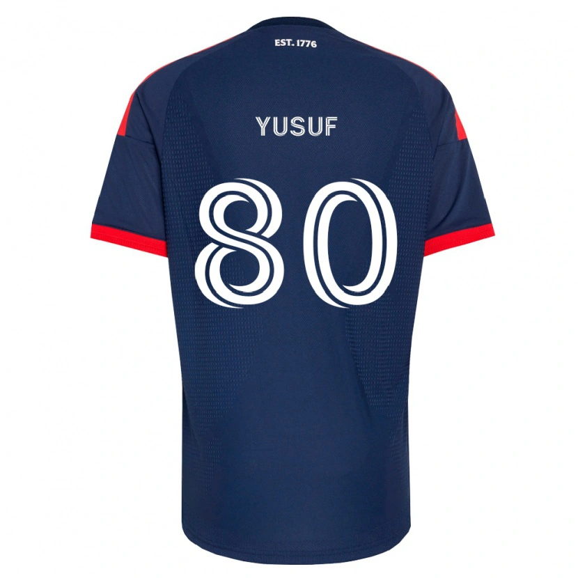 Danxen Herren Alhassan Yusuf #80 Königsblau Rot Weiß Heimtrikot Trikot 2026/27 T-Shirt Schweiz