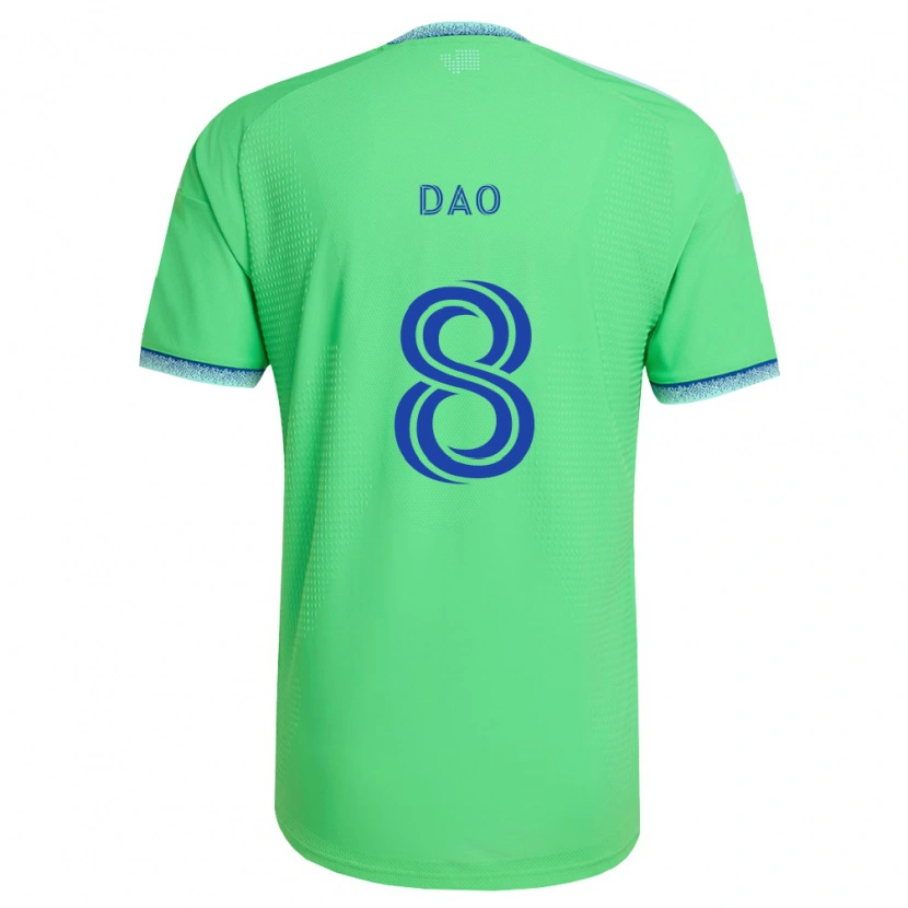 Danxen Herren Kaylee Dao #8 Grün Hellblau Heimtrikot Trikot 2026/27 T-Shirt Schweiz