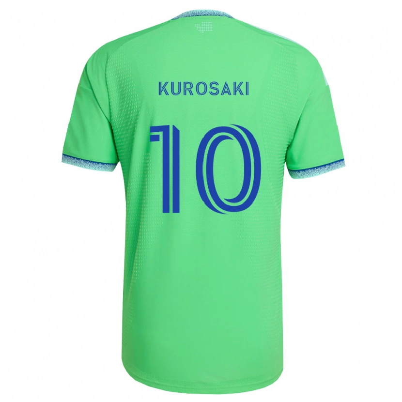 Danxen Herren Yuuka Kurosaki #10 Grün Hellblau Heimtrikot Trikot 2026/27 T-Shirt Schweiz