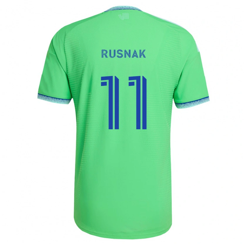 Danxen Herren Albert Rusnák #11 Grün Hellblau Heimtrikot Trikot 2026/27 T-Shirt Schweiz