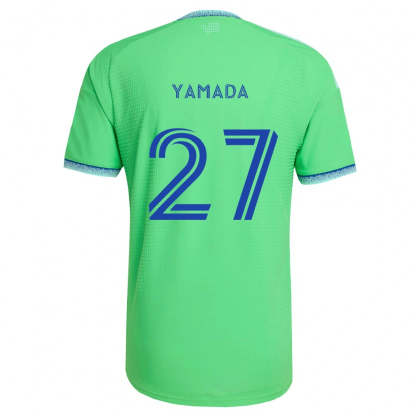 Danxen Herren Hikari Yamada #27 Grün Hellblau Heimtrikot Trikot 2026/27 T-Shirt Schweiz