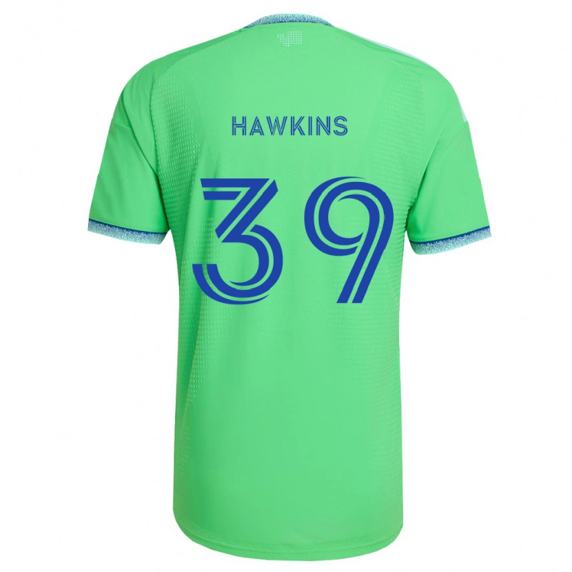 Danxen Herren Stuart Hawkins #39 Grün Hellblau Heimtrikot Trikot 2026/27 T-Shirt Schweiz