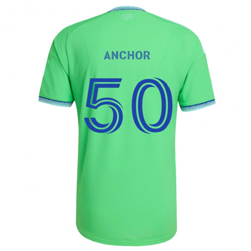 Danxen Herren Max Anchor #50 Grün Hellblau Heimtrikot Trikot 2026/27 T-Shirt Schweiz