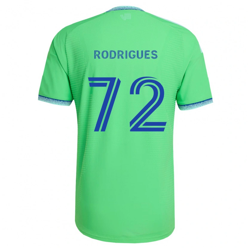 Danxen Herren Braudílio Rodrigues #72 Grün Hellblau Heimtrikot Trikot 2026/27 T-Shirt Schweiz