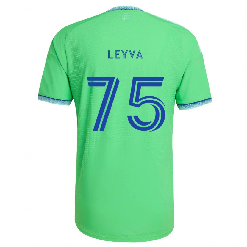 Danxen Herren Danny Leyva #75 Grün Hellblau Heimtrikot Trikot 2026/27 T-Shirt Schweiz