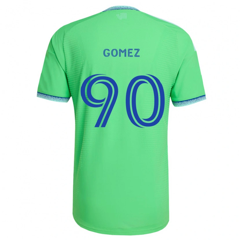 Danxen Herren Sebastian Gomez #90 Grün Hellblau Heimtrikot Trikot 2026/27 T-Shirt Schweiz