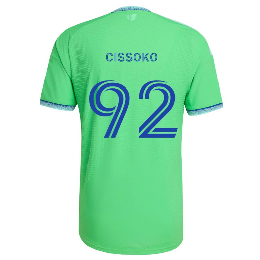 Danxen Herren Abdoulaye Cissoko #92 Grün Hellblau Heimtrikot Trikot 2026/27 T-Shirt Schweiz