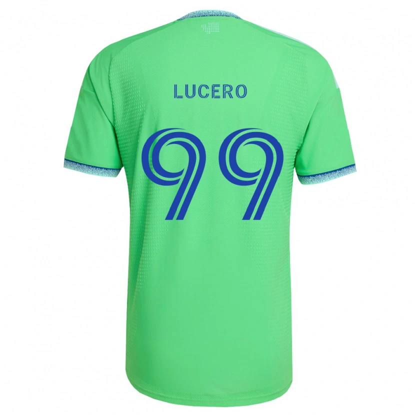 Danxen Herren Landon Lucero #99 Grün Hellblau Heimtrikot Trikot 2026/27 T-Shirt Schweiz