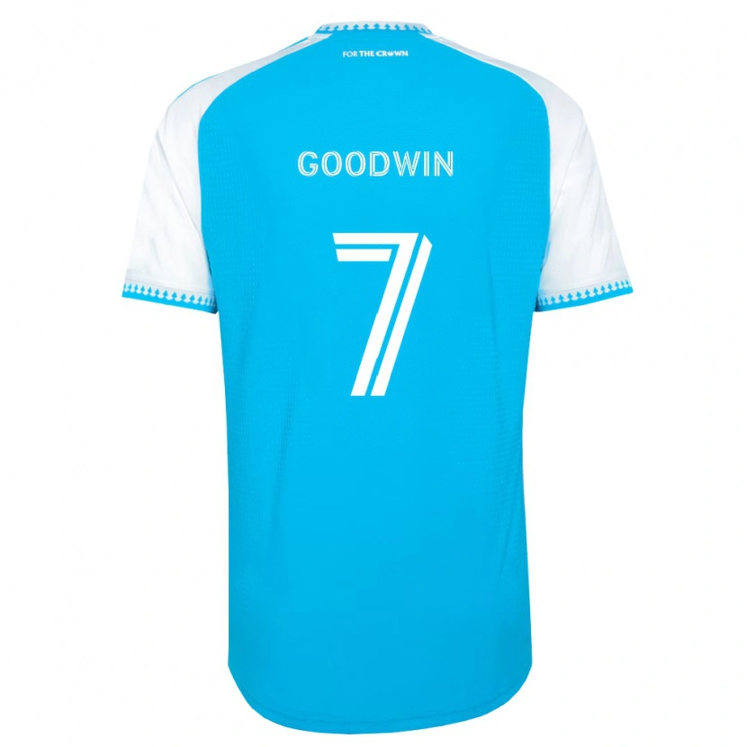 Danxen Herren Archie Goodwin #7 Himmelblau Weiß Schwarz Heimtrikot Trikot 2026/27 T-Shirt Schweiz