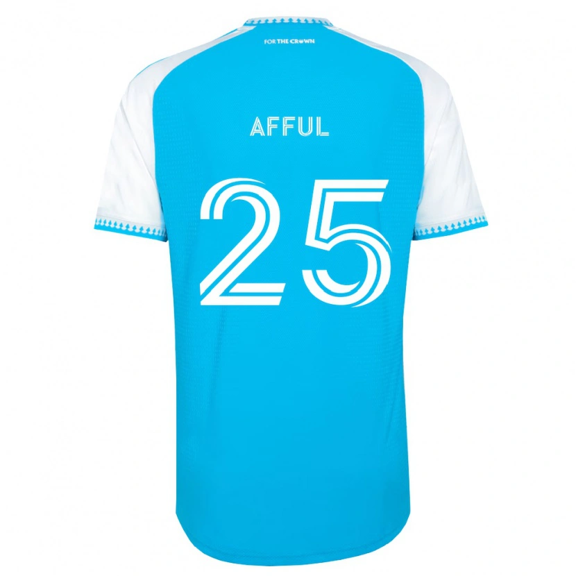 Danxen Herren Harrison Afful #25 Himmelblau Weiß Schwarz Heimtrikot Trikot 2026/27 T-Shirt Schweiz
