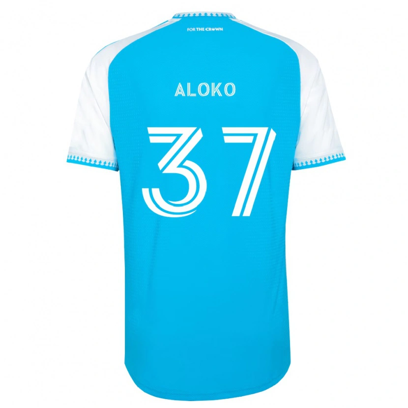Danxen Herren Rodolfo Aloko #37 Himmelblau Weiß Schwarz Heimtrikot Trikot 2026/27 T-Shirt Schweiz