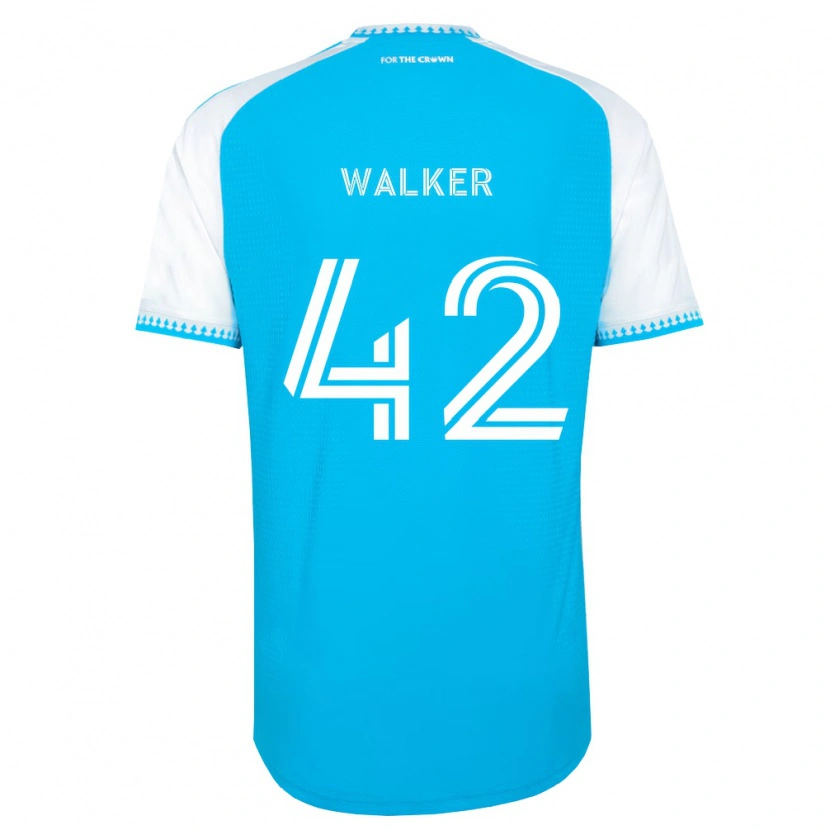 Danxen Herren Isaac Walker #42 Himmelblau Weiß Schwarz Heimtrikot Trikot 2026/27 T-Shirt Schweiz
