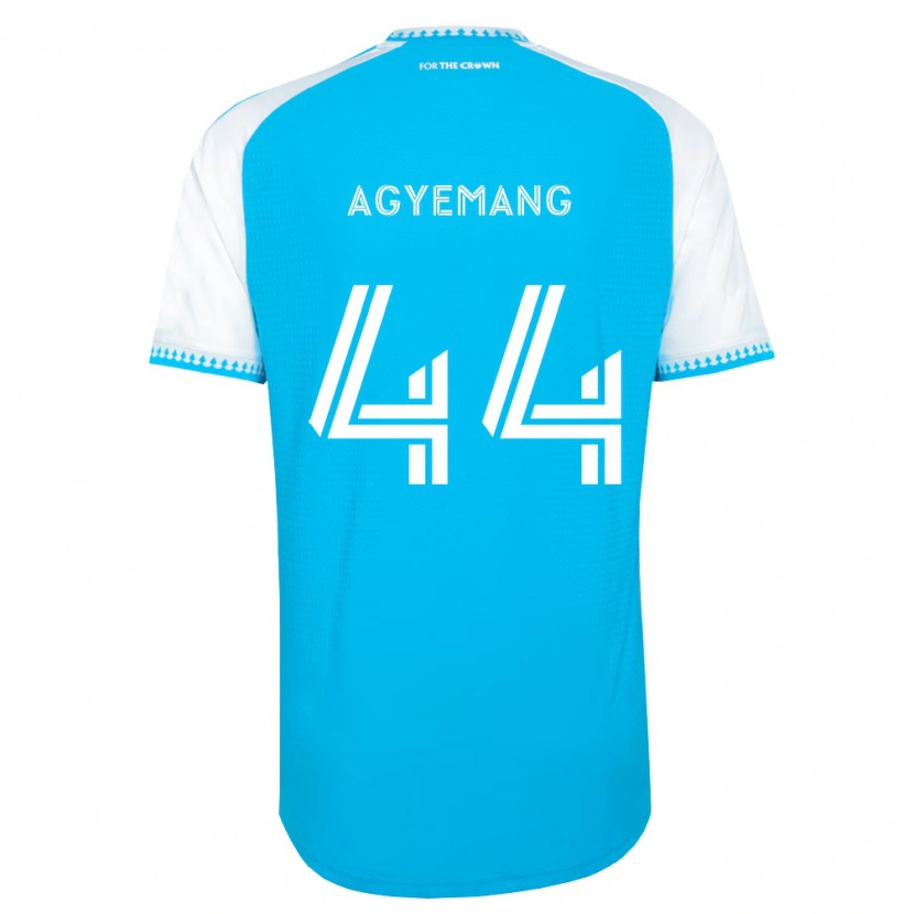 Danxen Herren Morrison Agyemang #44 Himmelblau Weiß Schwarz Heimtrikot Trikot 2026/27 T-Shirt Schweiz