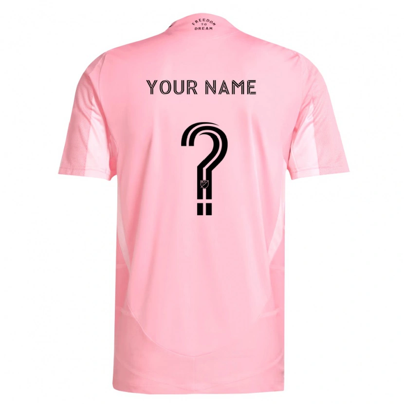 Danxen Herren Ihren Namen #0 Pink Schwarz Heimtrikot Trikot 2026/27 T-Shirt Schweiz