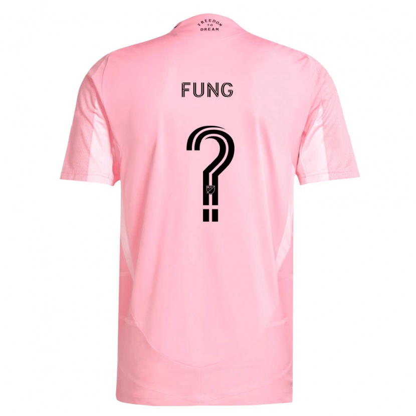 Danxen Herren Victor Fung #0 Pink Schwarz Heimtrikot Trikot 2026/27 T-Shirt Schweiz