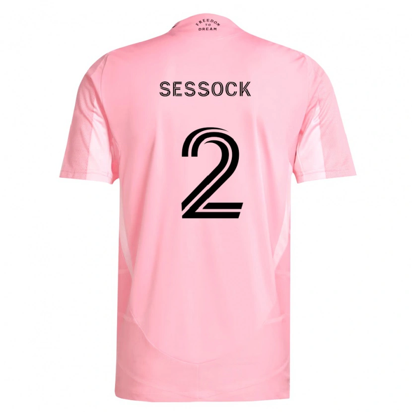 Danxen Herren Nykolas Sessock #2 Pink Schwarz Heimtrikot Trikot 2026/27 T-Shirt Schweiz