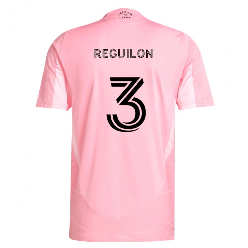 Danxen Herren Sergio Reguilón #3 Pink Schwarz Heimtrikot Trikot 2026/27 T-Shirt Schweiz