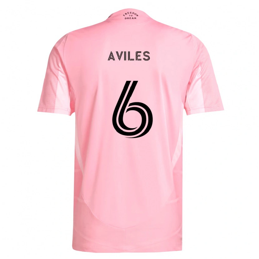 Danxen Herren Tomás Avilés #6 Pink Schwarz Heimtrikot Trikot 2026/27 T-Shirt Schweiz