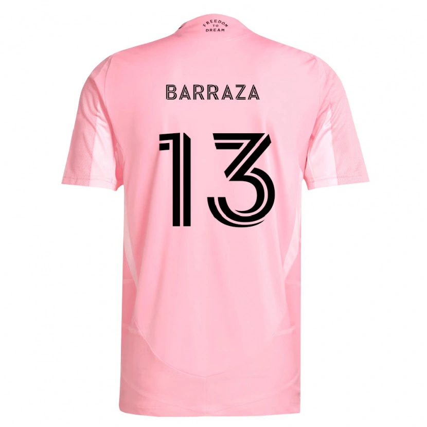 Danxen Herren Luis Barraza #13 Pink Schwarz Heimtrikot Trikot 2026/27 T-Shirt Schweiz