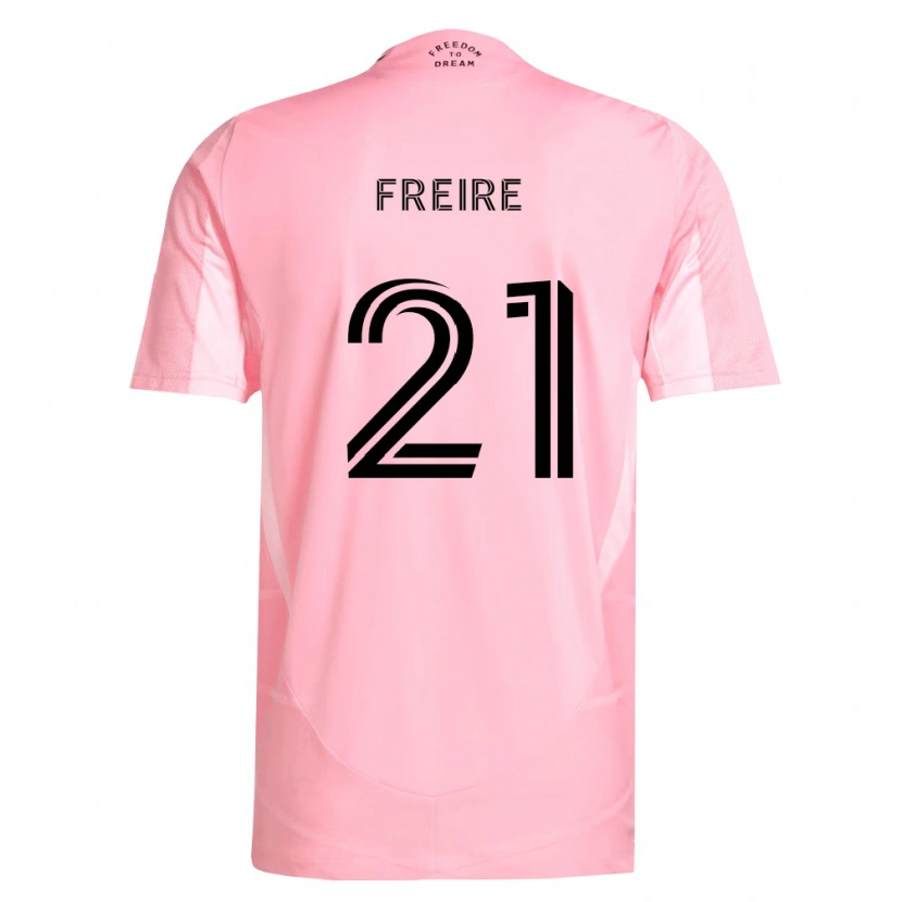 Danxen Herren Nicolas Freire #21 Pink Schwarz Heimtrikot Trikot 2026/27 T-Shirt Schweiz