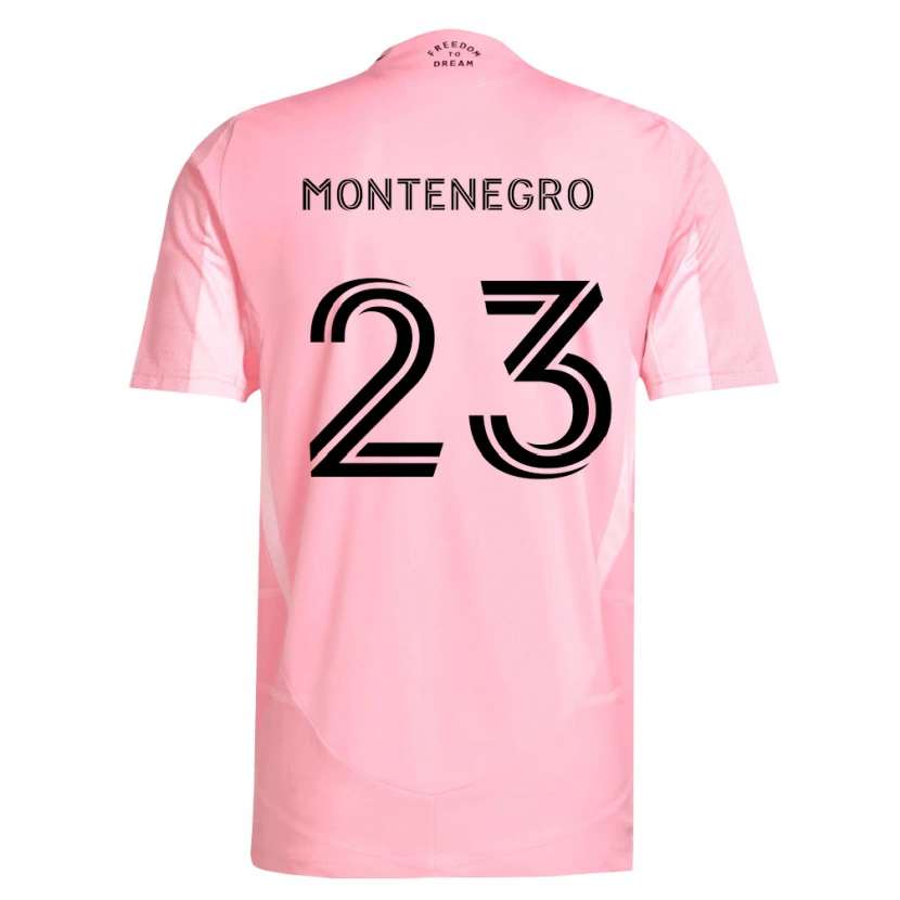 Danxen Herren Ricardo Montenegro #23 Pink Schwarz Heimtrikot Trikot 2026/27 T-Shirt Schweiz