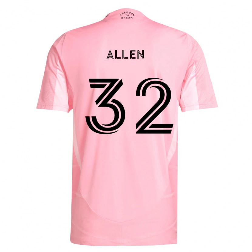 Danxen Herren Noah Allen #32 Pink Schwarz Heimtrikot Trikot 2026/27 T-Shirt Schweiz